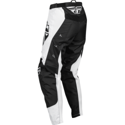 Pantalon femme FLY RACING F-16 - noir/blanc