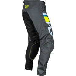 Pantalon FLY RACING Kinetic Prix - Ice Grey/anthracite/jaune fluo