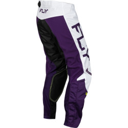 Pantalon FLY RACING Kinetic Reload - Deep Purple/blanc/jaune fluo