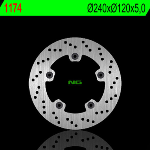 Disque de frein NG BRAKES fixe - 1174