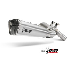 Silencieux MIVV Delta Race - Inox embout carbone BMW F900R