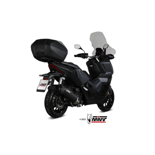 Silencieux MIVV Mover - Inox noir Honda 350 ADV / Forza / SH 2022-