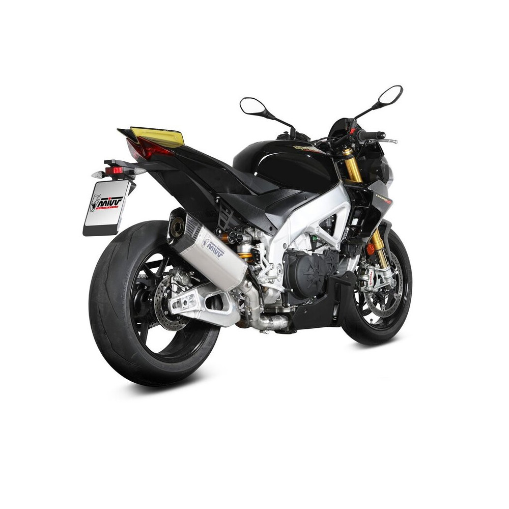 Silencieux MIVV SR-1- Titane - Aprilia RSV4 / Tuono V4 1100 21-23