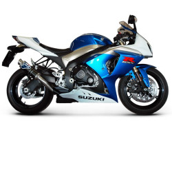 Silencieux Termignoni Gp  carbone + inox rond, Suzuki GSX-R 1000 09-11