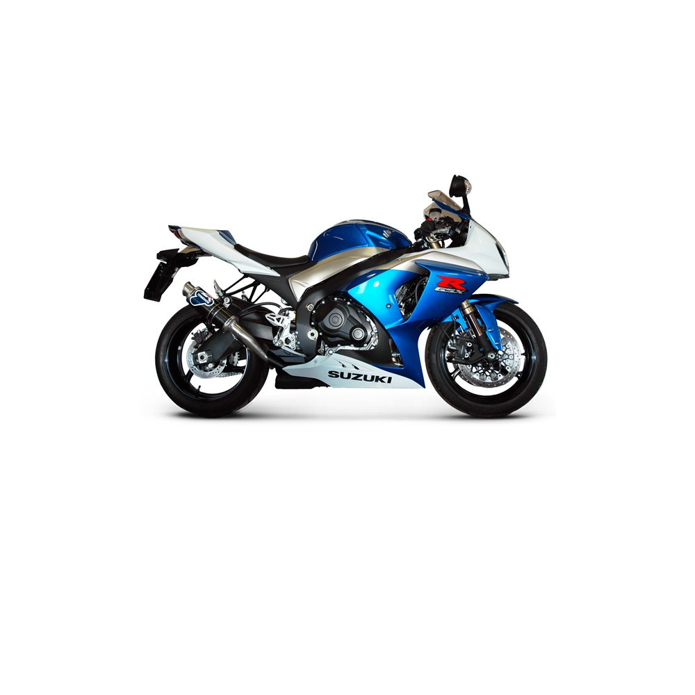 Silencieux Termignoni Gp  carbone + inox rond, Suzuki GSX-R 1000 09-11