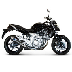 Silencieux Termignoni carbone ovale, Suzuki Gladius 09-15