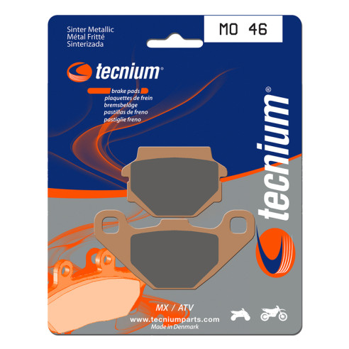 Plaquettes de frein TECNIUM MX/Quad métal fritté - MO44