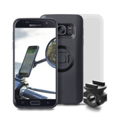 Pack complet SP-CONNECT Moto Bundle fixé sur rétroviseur Samsung S7 SP CONNECT 1 - AVSmoto Racing Parts 