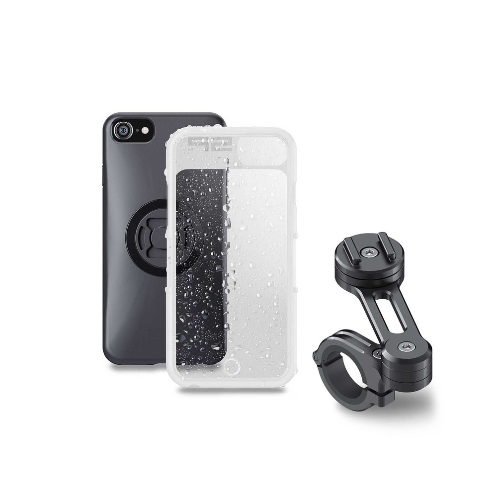 Pack complet SP-CONNECT Moto Bundle fixé sur guidon iPhone 8/7/6S/6 SP CONNECT 1 - AVSmoto Racing Parts 