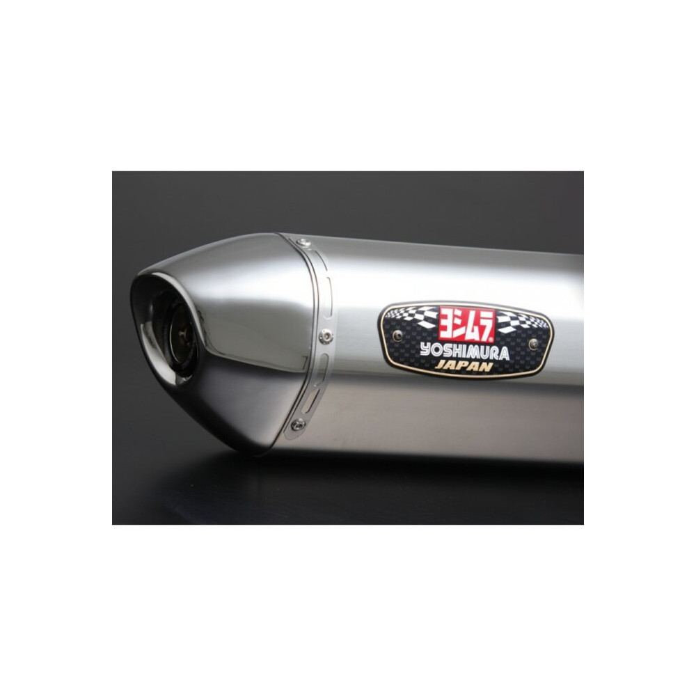 Silencieux Yoshimura R77-J inox Suzuki GSX650F