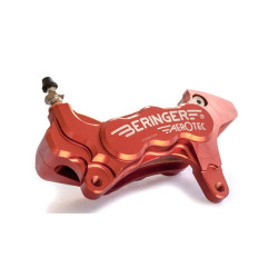 Etrier de frein axial gauche BERINGER Aerotec® 6 pistons Ø27mm rouge