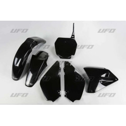 Kit plastique UFO noir Suzuki RM85