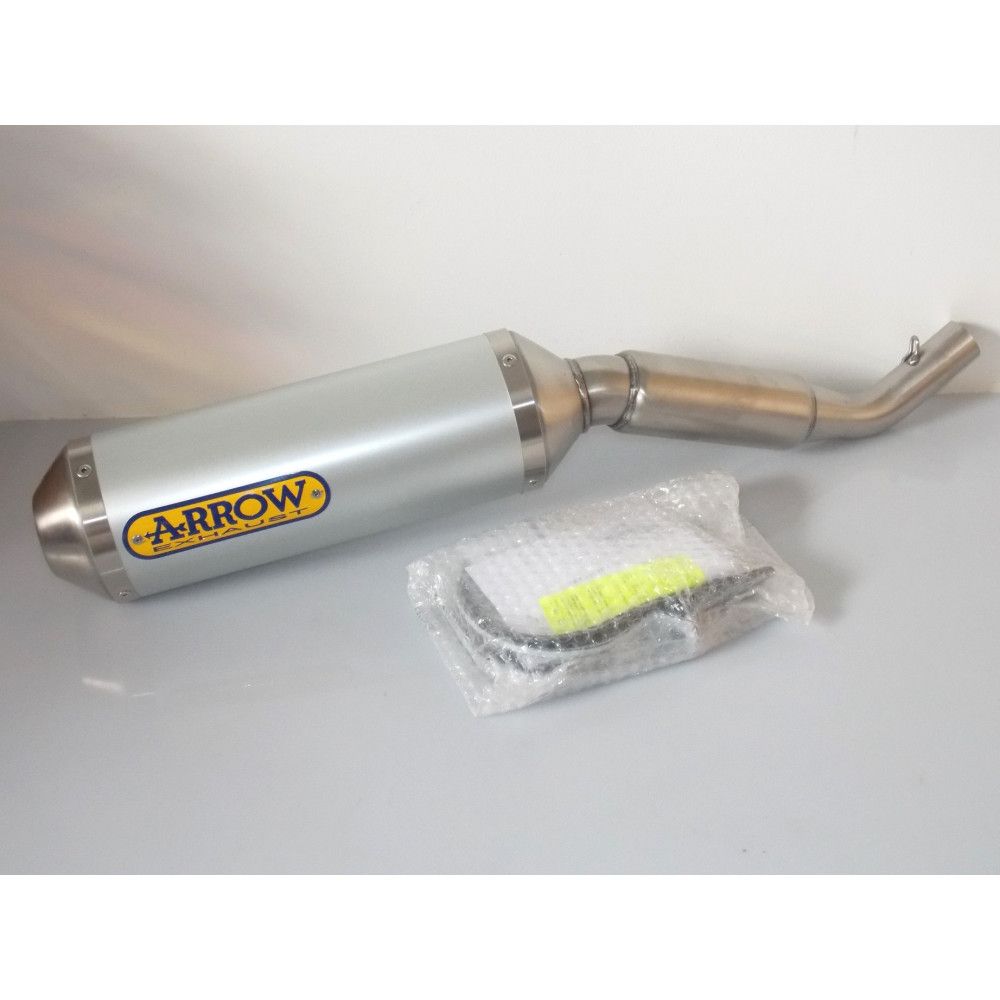 Silencieux Arrow Thunder Off Road Aluminium embout acier Honda 125 XR L / R / SM 04-05