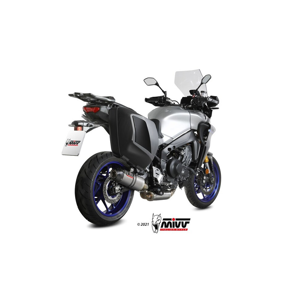 Ligne complète MIVV Oval inox - Yamaha Tracer 9/GT