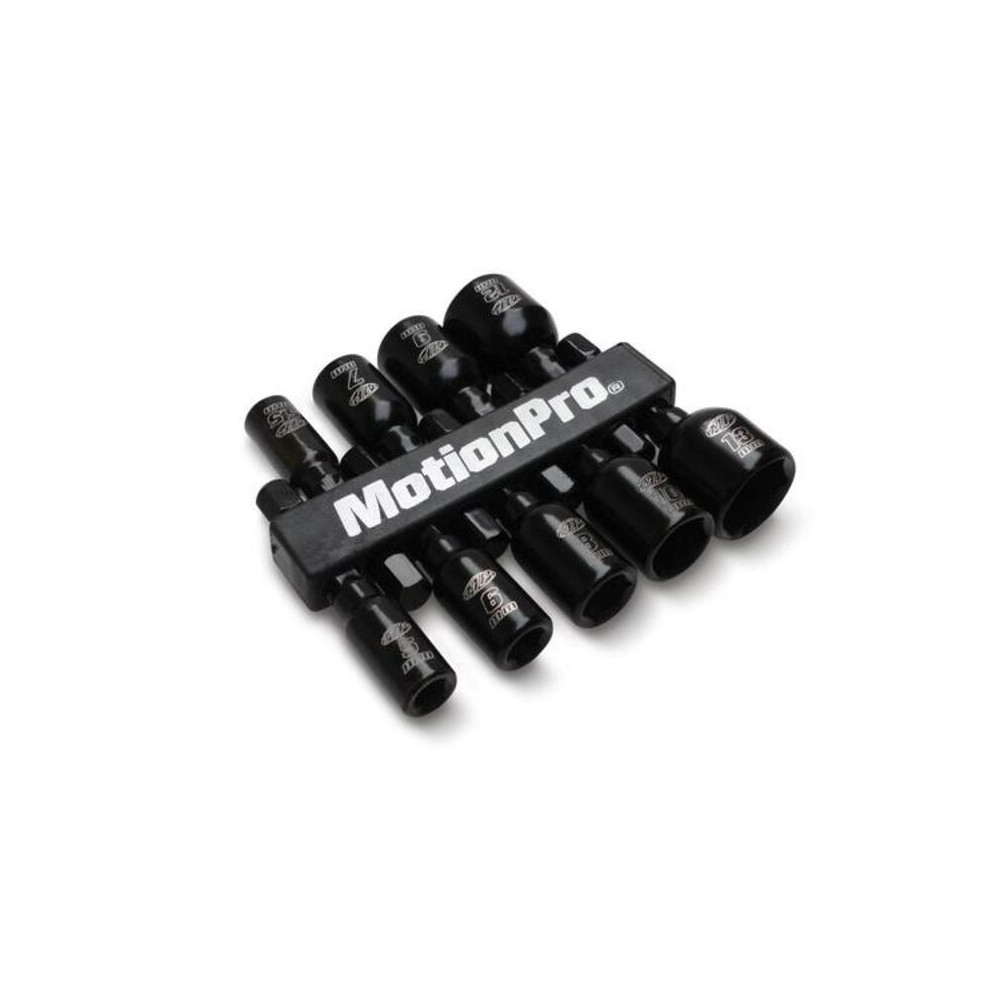 Jeu de 9 embouts MOTION PRO 1/4'' à douilles magnétiques