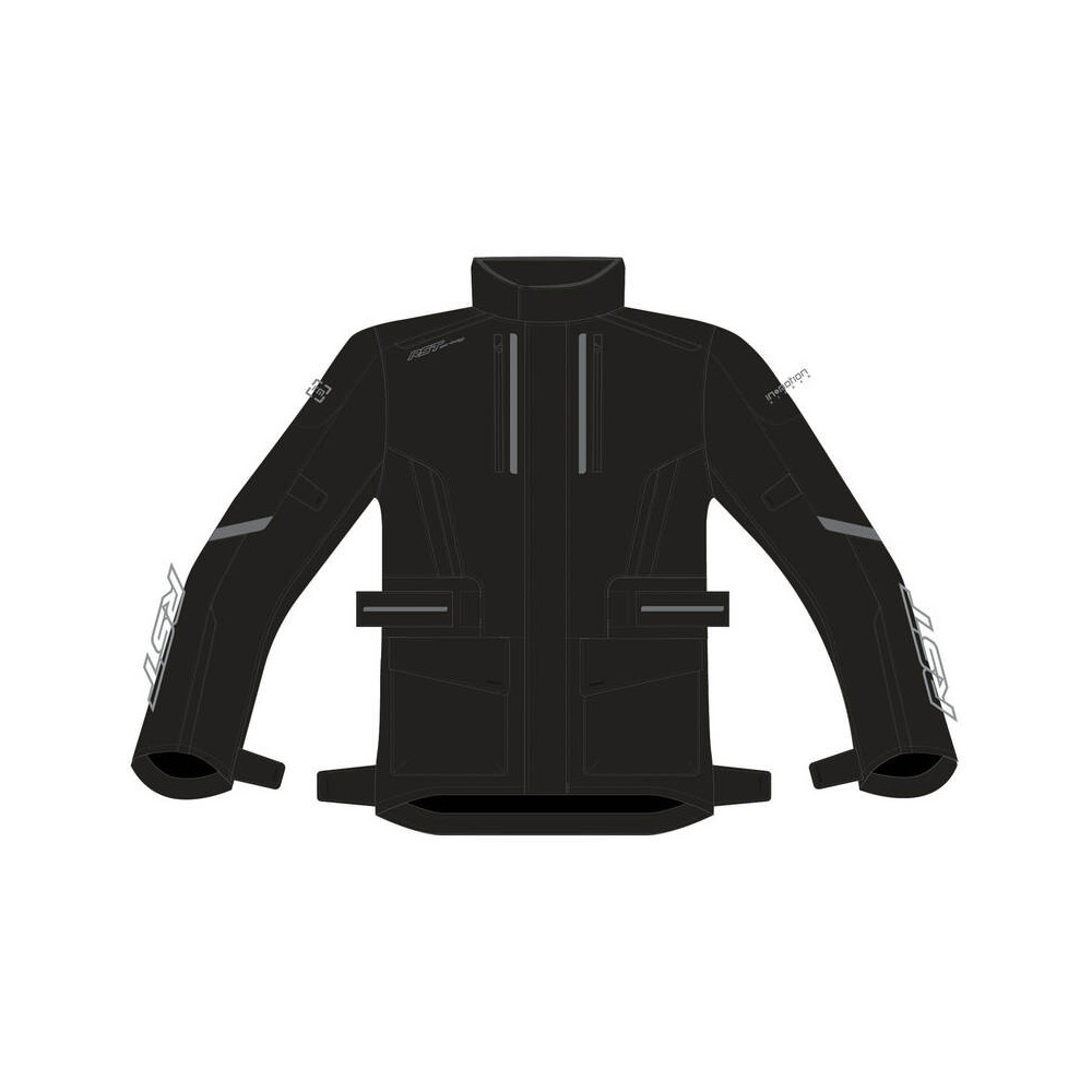 Veste RST F-Lite textile noir femme taille 3XL