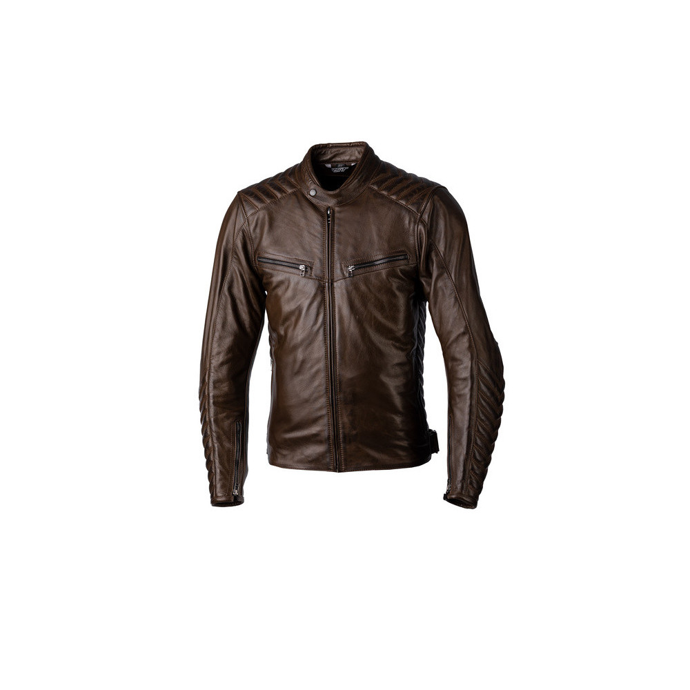 Veste RST Roadster 3 CE cuir - marron taille M