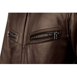 Veste RST Roadster 3 CE cuir - marron taille XXL