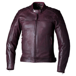 Veste RST Brandish2 cuir CE homme - Oxblood