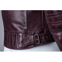 Veste RST Brandish2 cuir CE homme - Oxblood