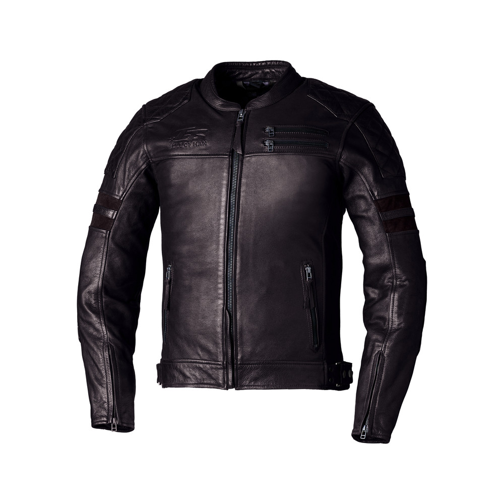 Veste RST Hillberry2 cuir CE homme - Marron