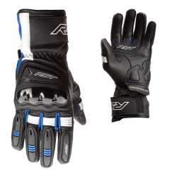 Gants RST Pilot CE - noir/bleu/blanc taille 08