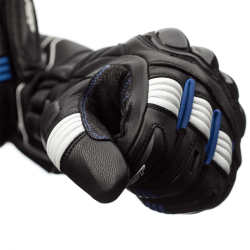 Gants RST Pilot CE - noir/bleu/blanc taille 10