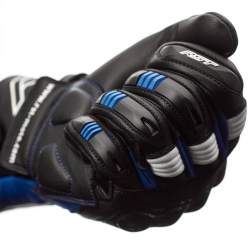 Gants RST Pilot CE - noir/bleu/blanc taille 10