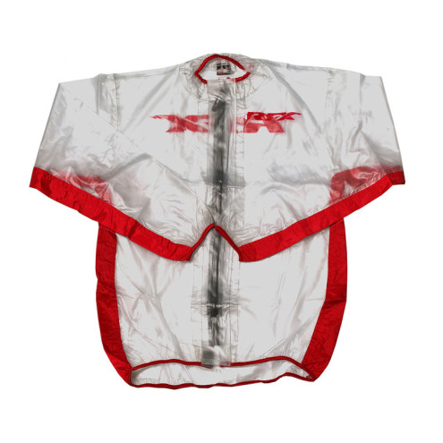 Veste de pluie RFX sport (Transparent/Rouge) - taille XL