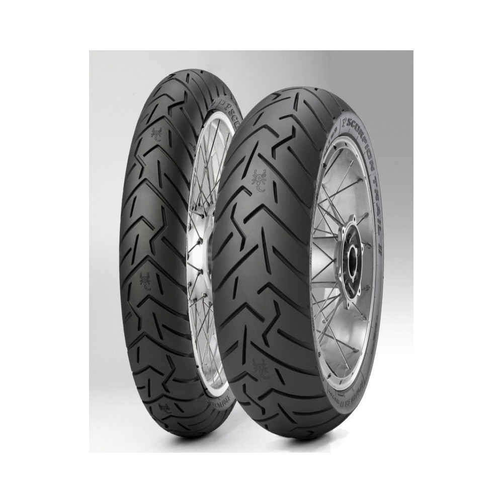 Pneu PIRELLI SCORPION TRAIL II (F) 110/80 R 19 M/C 59V TL Pirelli 1 - AVSmoto Racing Parts 