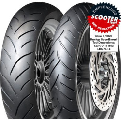 Pneu DUNLOP SCOOTSMART 90/80-16 M/C 51S TL DUNLOP 1 - AVSmoto Racing Parts 