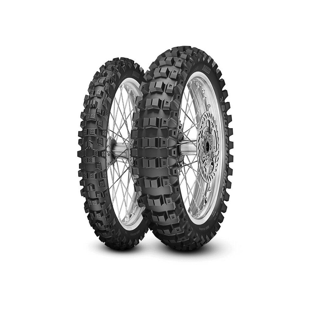 Pneu PIRELLI SCORPION MX32 MID HARD (F) Stadium 80/100-21 MST 51M TT Pirelli 1 - AVSmoto Racing Parts 