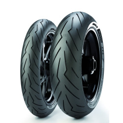 Pneu PIRELLI DIABLO ROSSO III (F) 100/80 R 17 M/C 52H TL Pirelli 1 - AVSmoto Racing Parts 