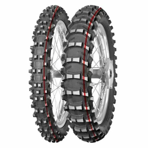 Pneu MITAS TERRA FORCE-MX SAND 120/80-19 63M TT SAND 2 RED