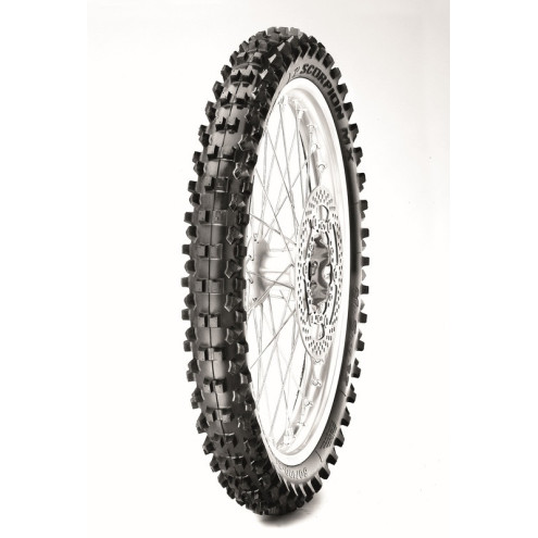 Pneu PIRELLI SCORPION MX32 MID SOFT (F) STD + Yamaha YZ250F/YZ450F 80/100-21 M/C 51M TT MST Pirelli 1 - AVSmoto Racing Parts 