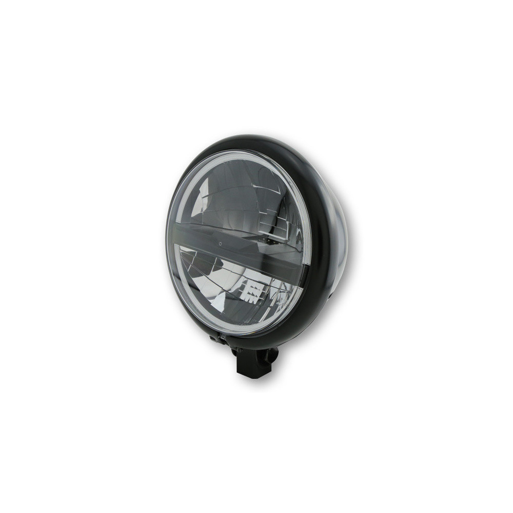 Phare à LED 5 HIGHSIDER Bates Style type 5 noir - Ø155mm