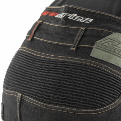 Pantalon RST x Kevlar® Aramid Tech Pro CE textile renforcé - noir taille XL court