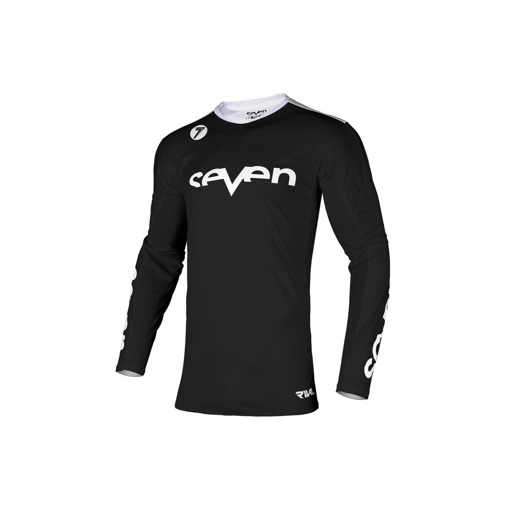 Maillot junior SEVEN Rival Staple - noir