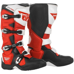 Bottes FLY RACING FR5 Rouge/Noir/Blanc 10-44.5