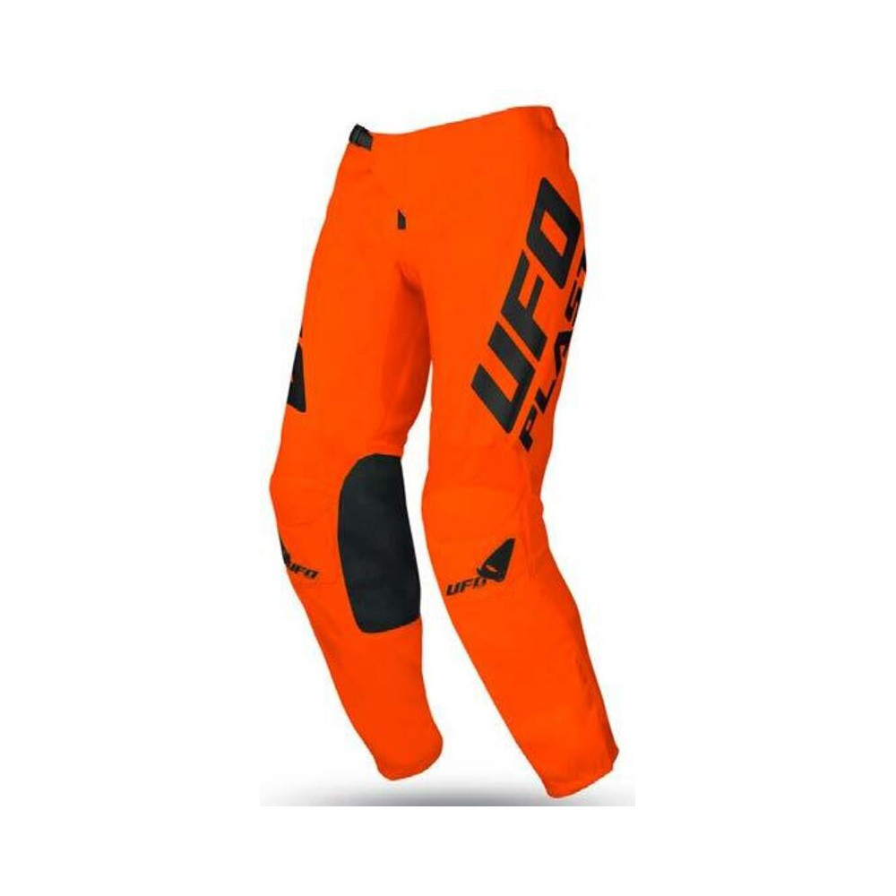 Pantalon junior UFO Horizon - orange Ufo 1 - AVSmoto Racing Parts 