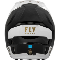 Casque FLY RACING Formula CP Slant - noir/blanc/Gold