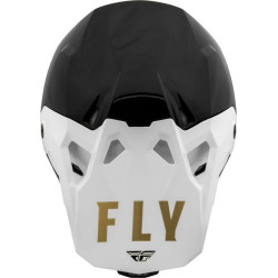 Casque FLY RACING Formula CP Slant - noir/blanc/Gold