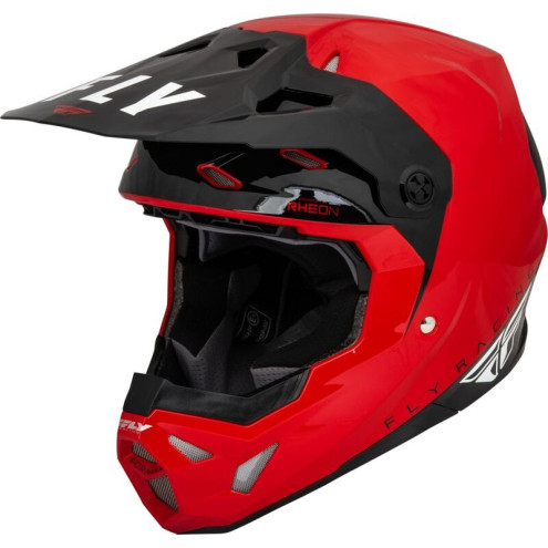 Casque FLY RACING Formula CP Slant - rouge/noir/blanc