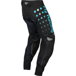 Pantalon FLY RACING Evolution DST Strobe - S.E. Strobe Black/Electric Blue