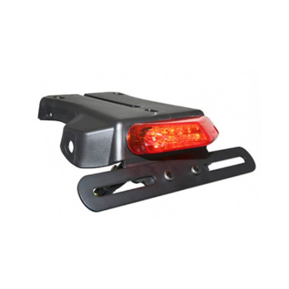 Feu arrière V PARTS LED + support de plaque type bavette