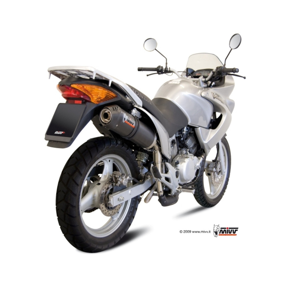 Silencieux MIVV Oval - Carbone Honda XL125V Varadero