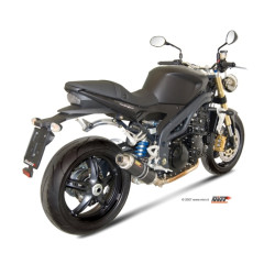 Silencieux MIVV GP carbone Triumph Speed Triple 1050