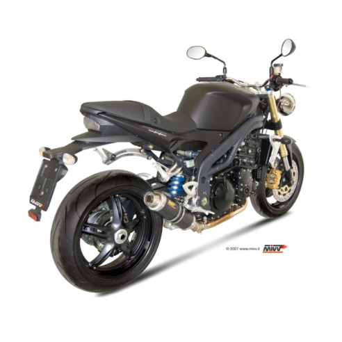 Silencieux MIVV GP carbone Triumph Speed Triple 1050