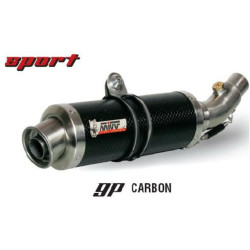 Silencieux double MIVV GP carbone SUZUKI GSX-R1000 07-08