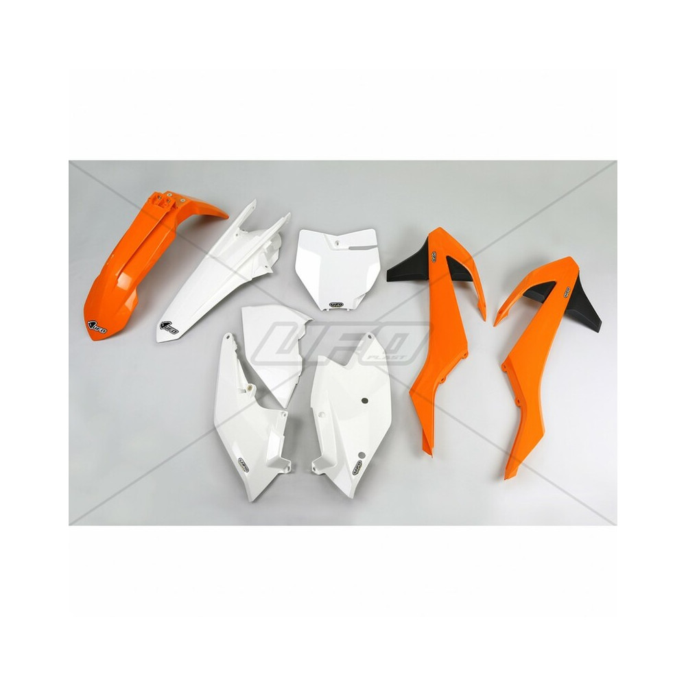 Kit plastique UFO couleur origine (2016) orange/blanc/noir KTM